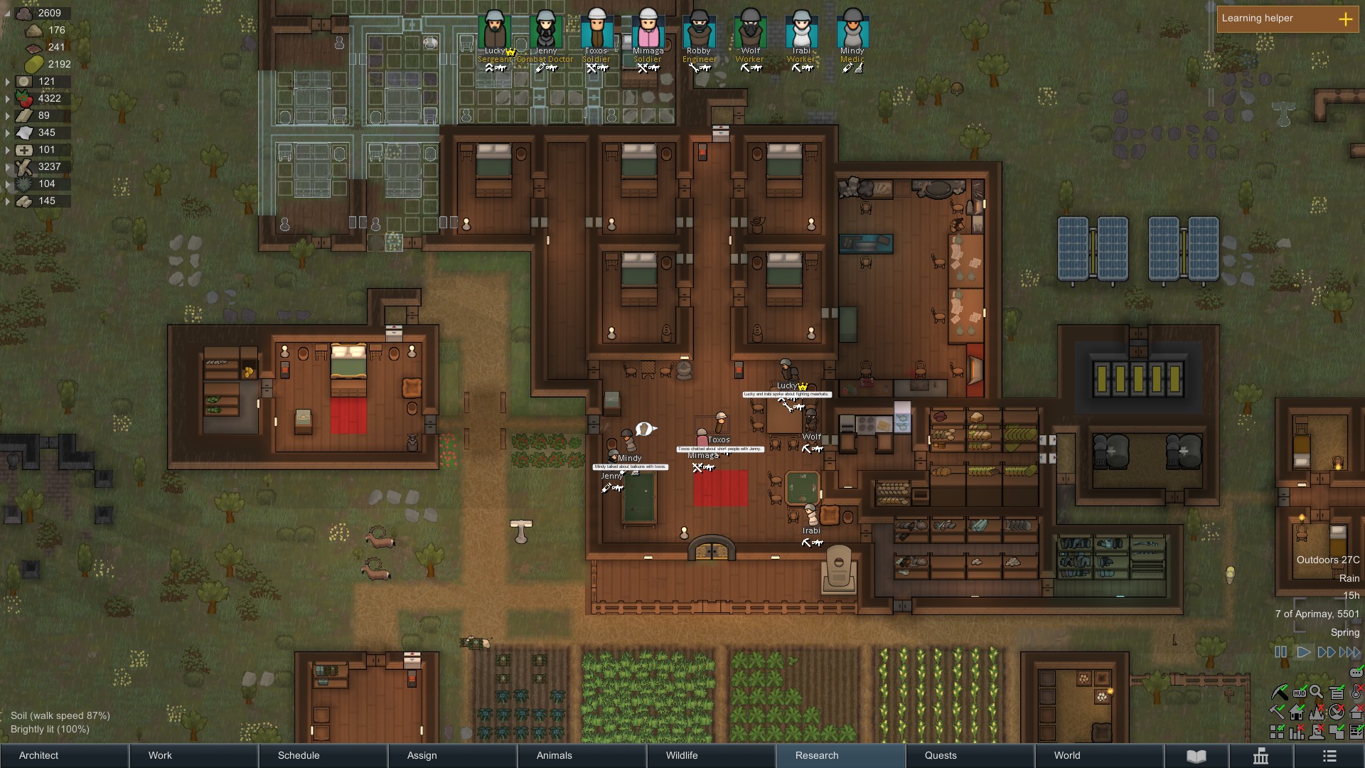 Игровой процесс RimWorld