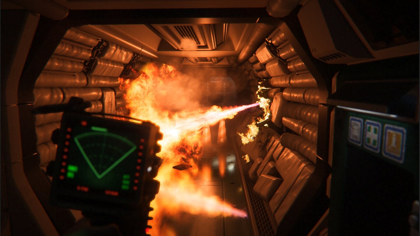 Игровой процесс Alien Isolation