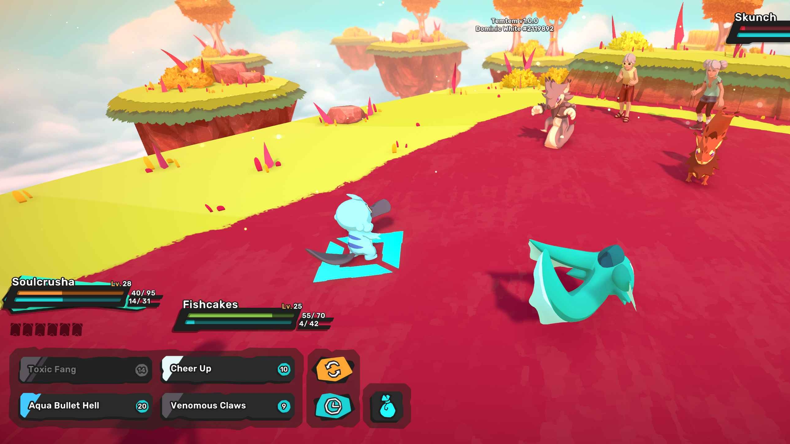 Геймплей Temtem