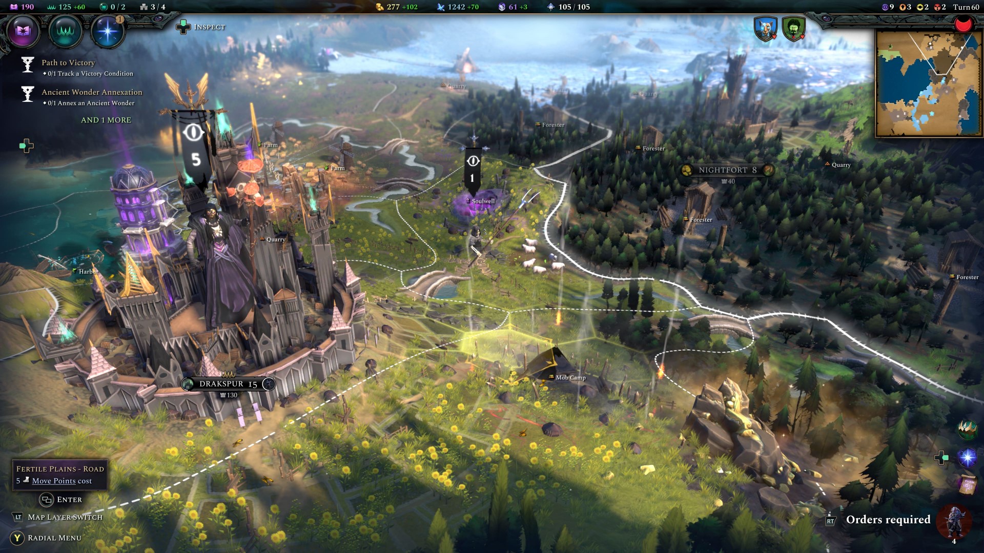 Age of Wonders 4 — игровой процесс