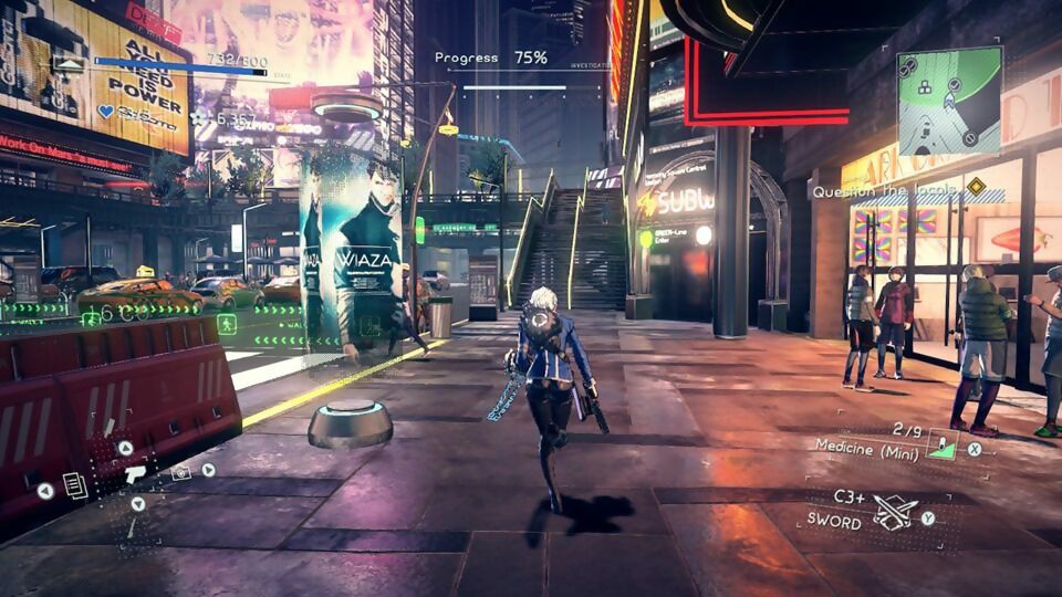 Геймплей Astral Chain