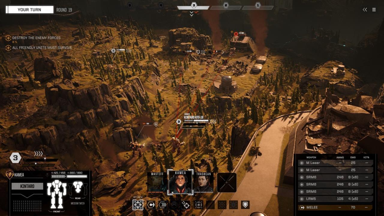 BATTLETECH — игровой процесс