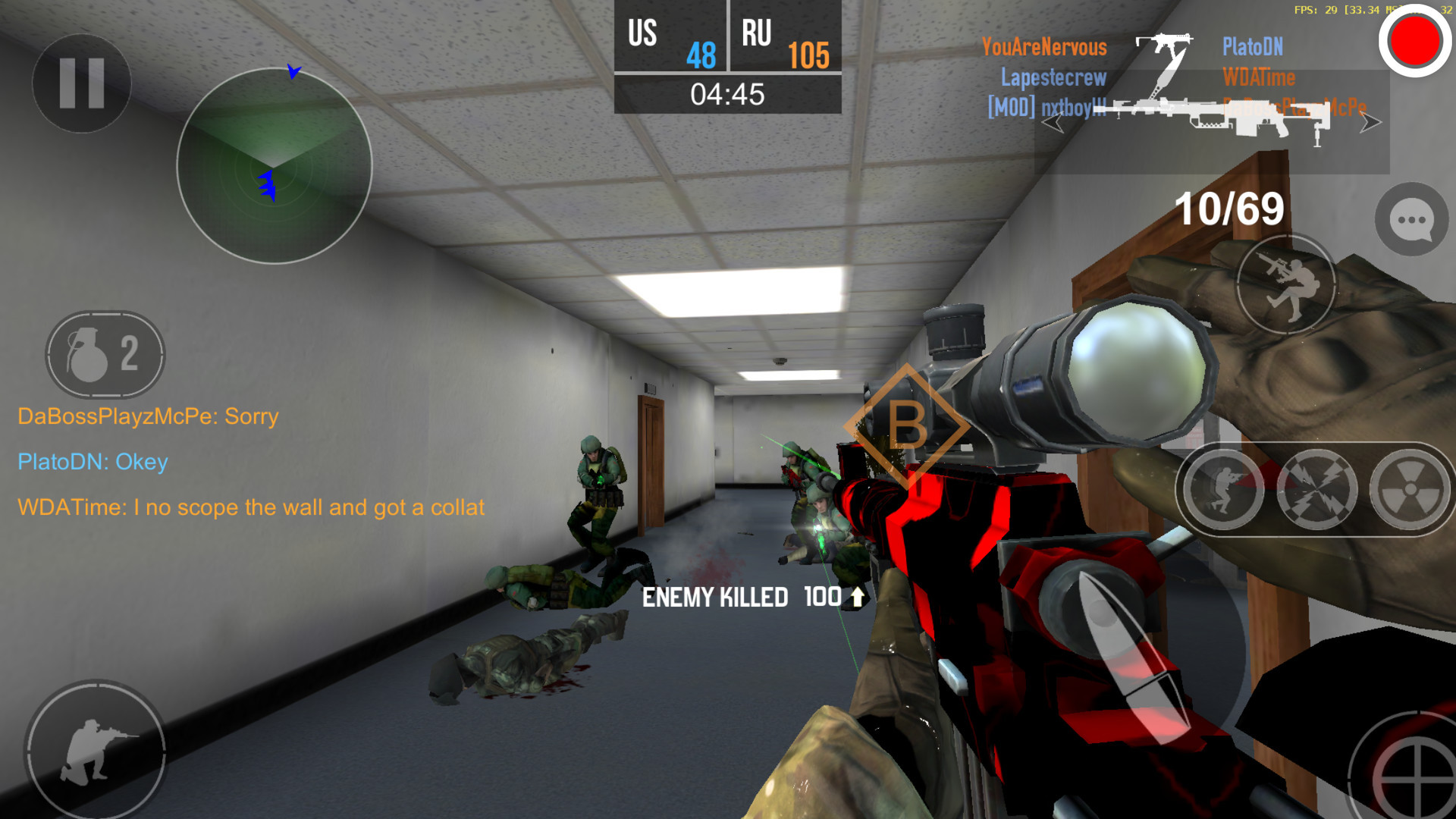 Скриншот Bullet Force
