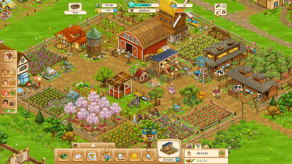 Геймплей Goodgame Big Farm