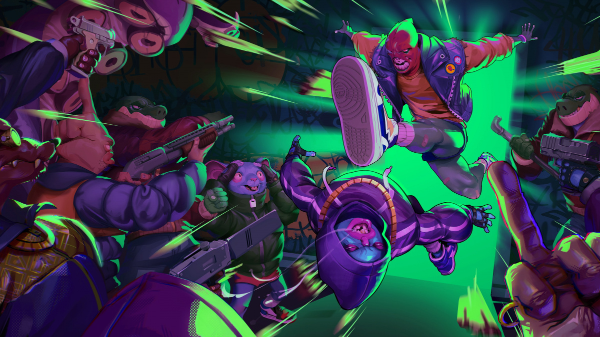 Игровой процесс Anger Foot