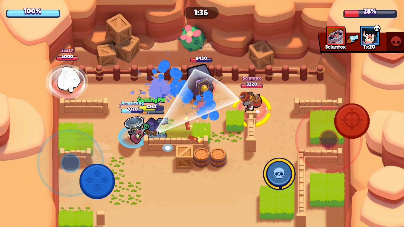 Геймплей Brawl Stars