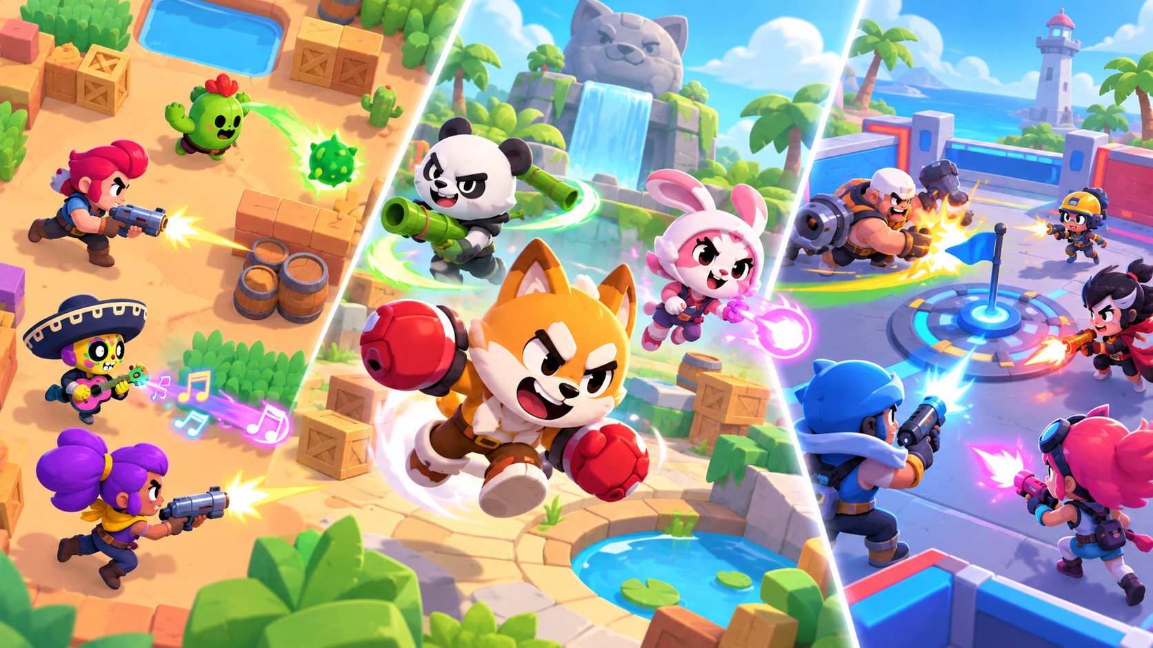 Игры, похожие на Brawl Stars