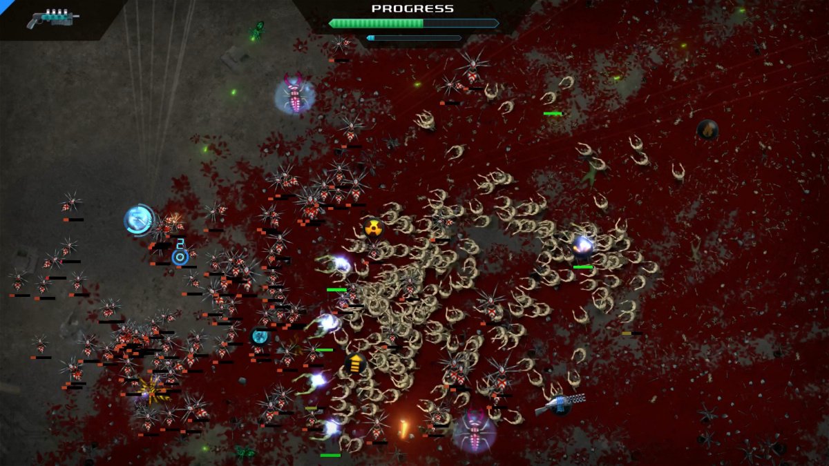 Игровой процесс Crimsonland