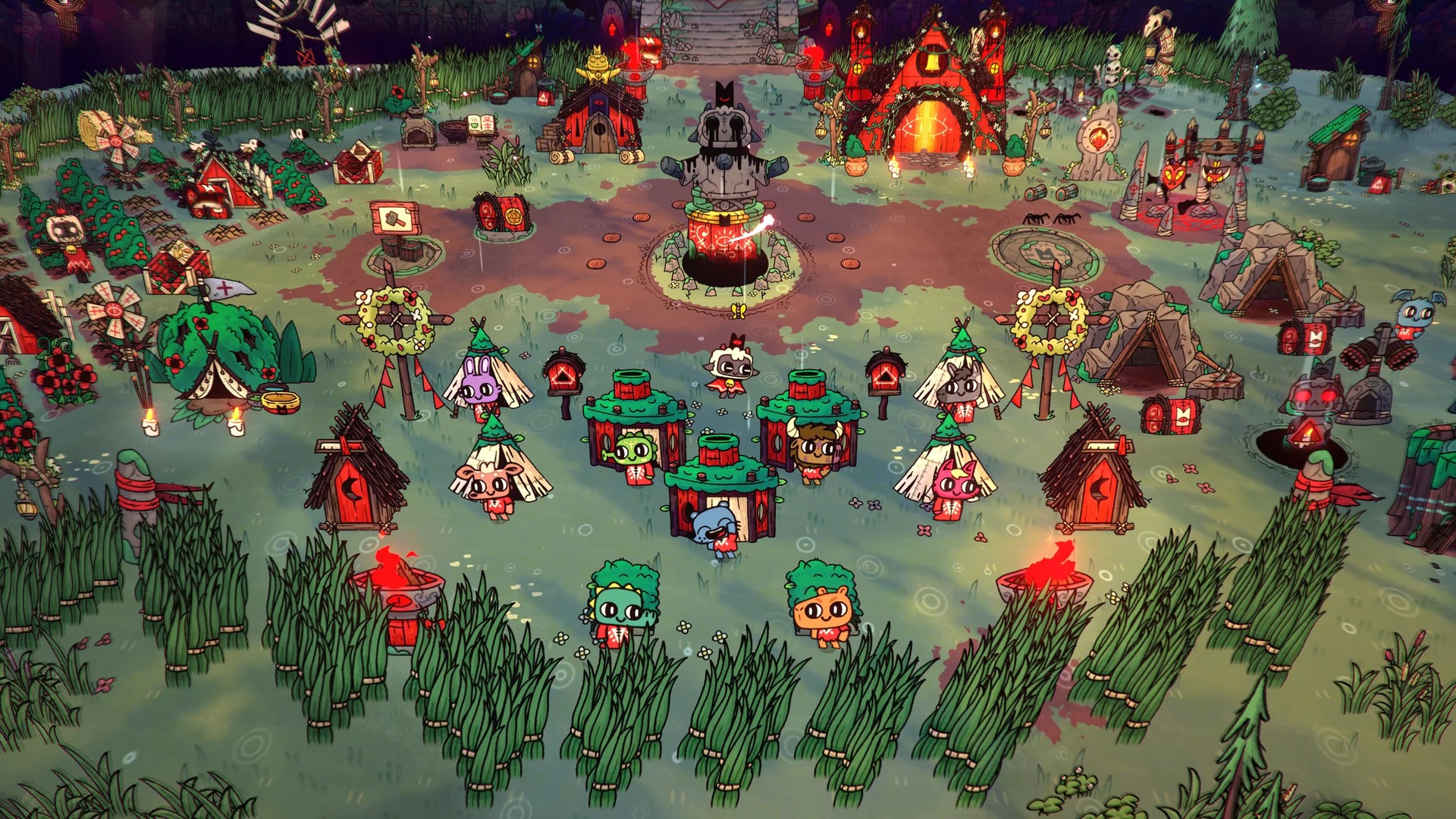 Игровой процесс Cult of the Lamb
