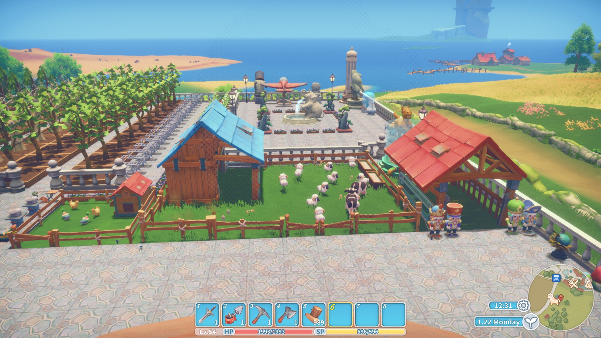 Игровой процесс My Time at Portia