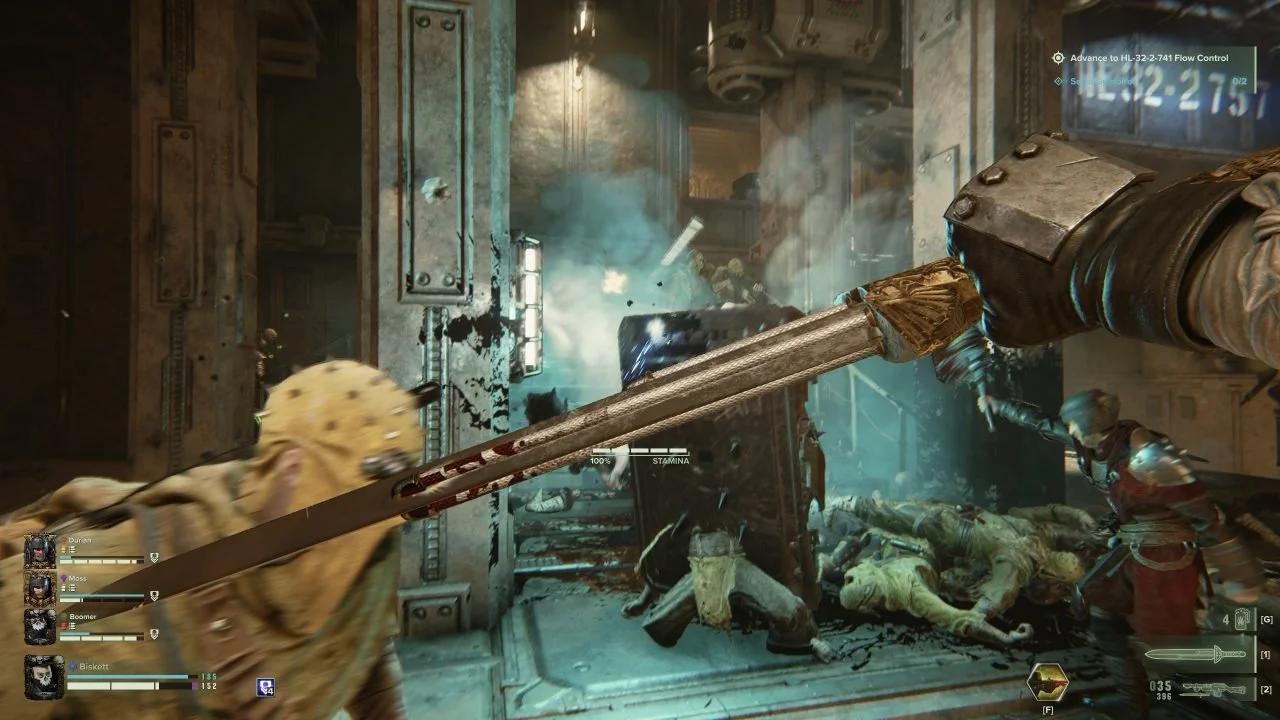 Геймплей Warhammer 40000 Darktide