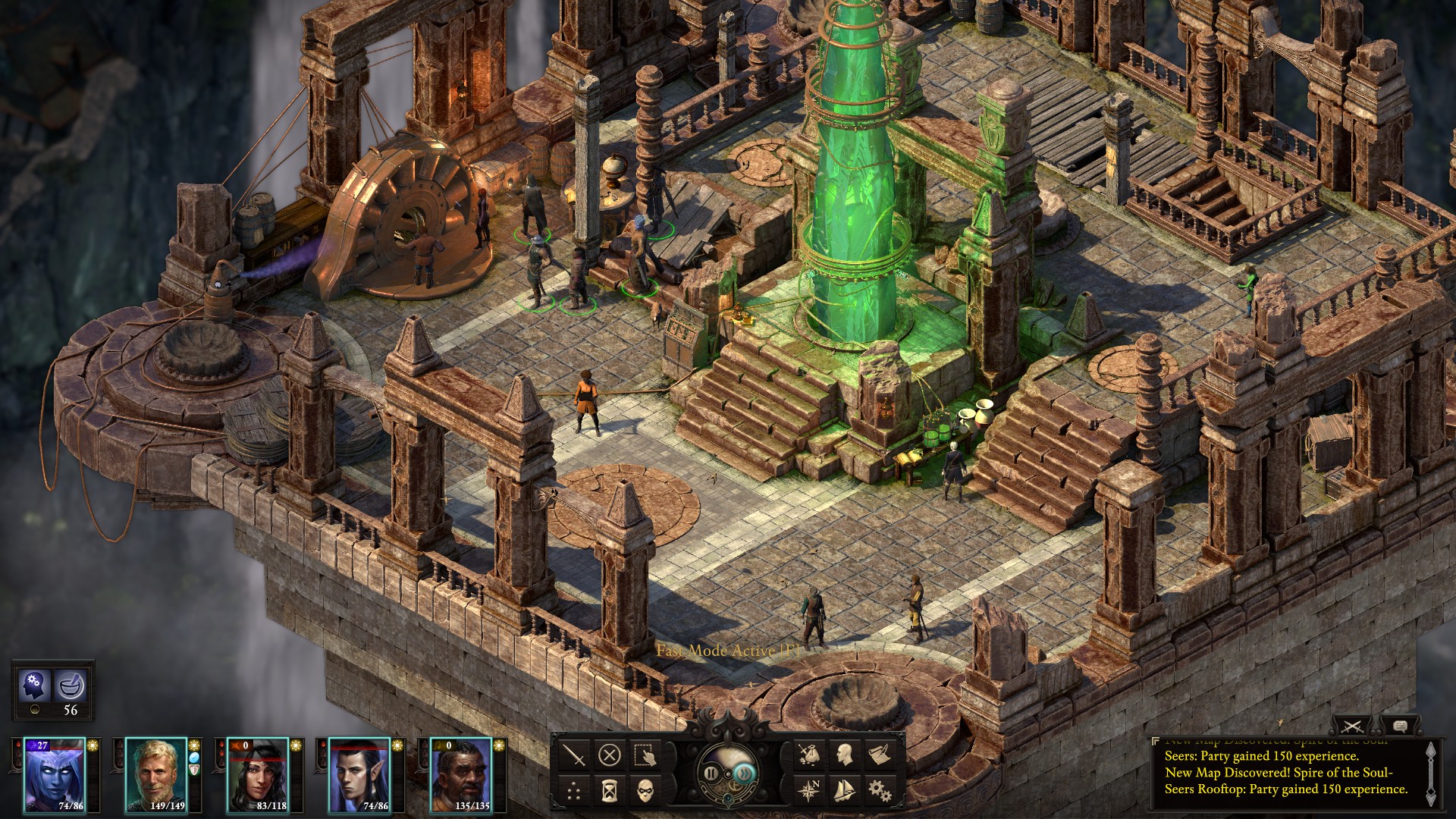 Геймплей Pillars of Eternity