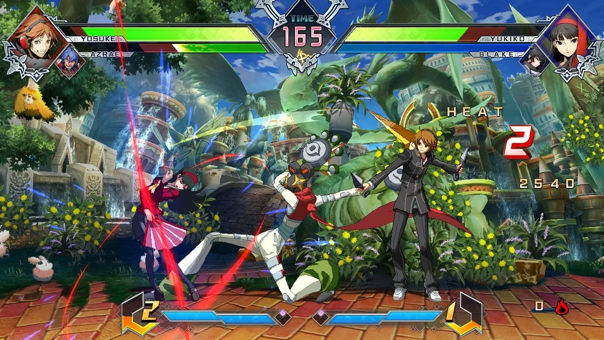 Геймплей BlazBlue Cross Tag Battle
