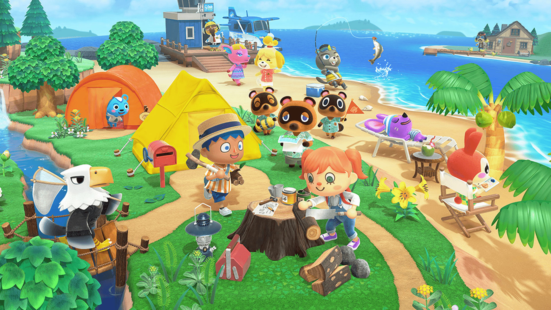 Геймплей Animal Crossing New Horizons