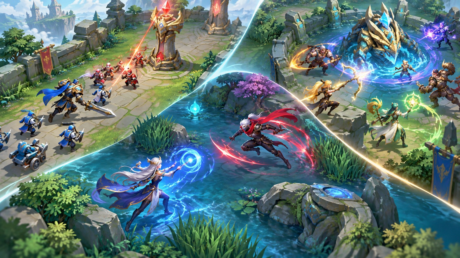 Игры, похожие на Dota 2 на андроид