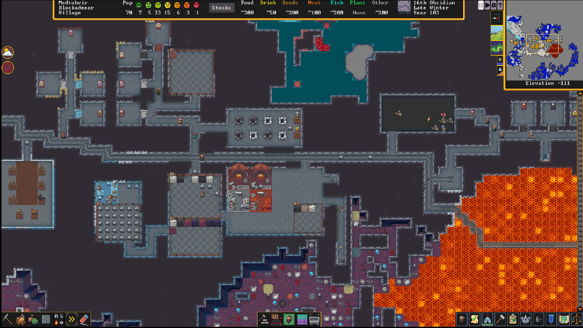 Dwarf Fortress — игровой процесс