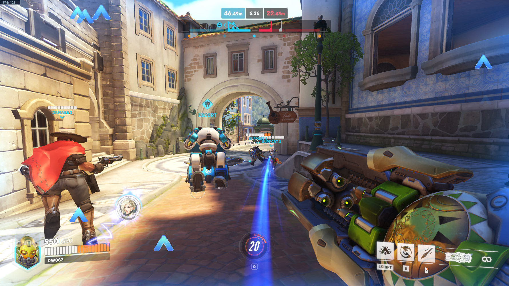 Геймплей Overwatch 2