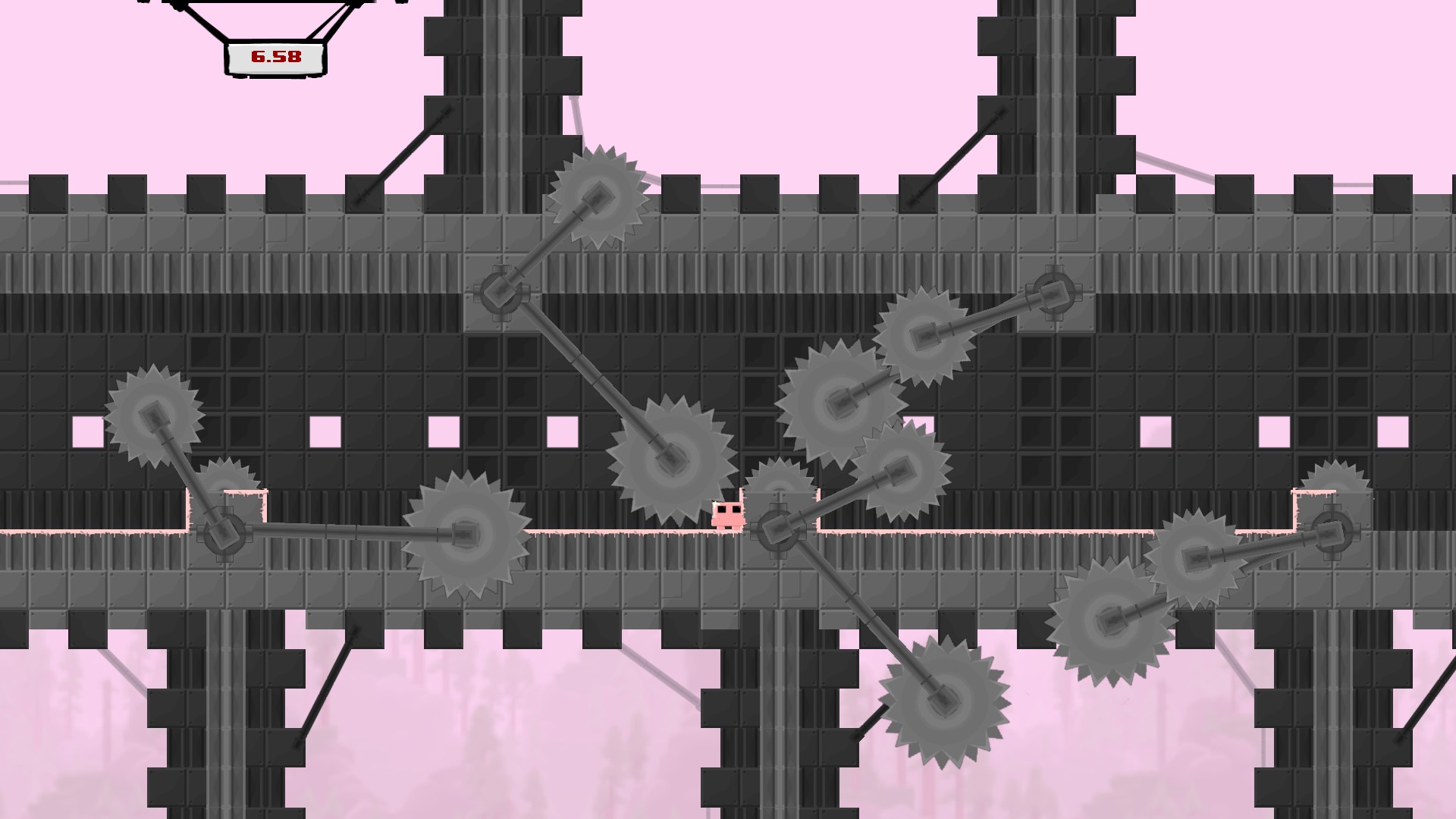 Геймплей Super Meat Boy