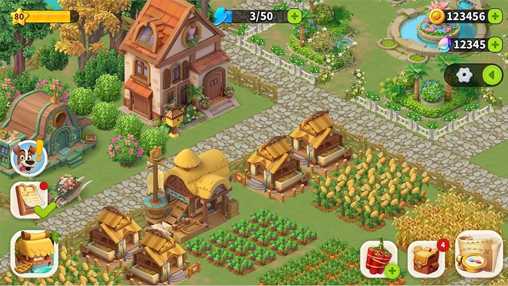 Геймплей Family Farm Adventure