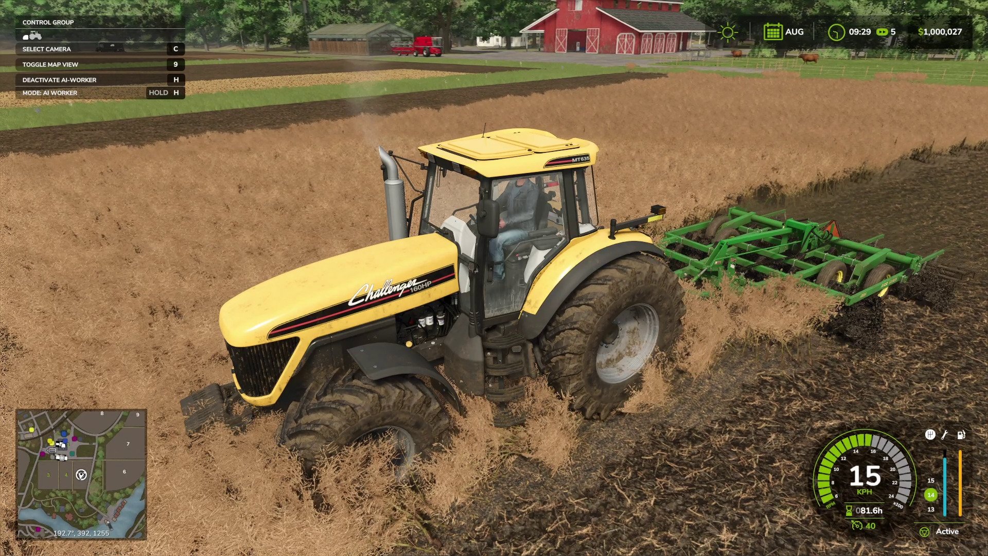 Игровой процесс Farming Simulator 25
