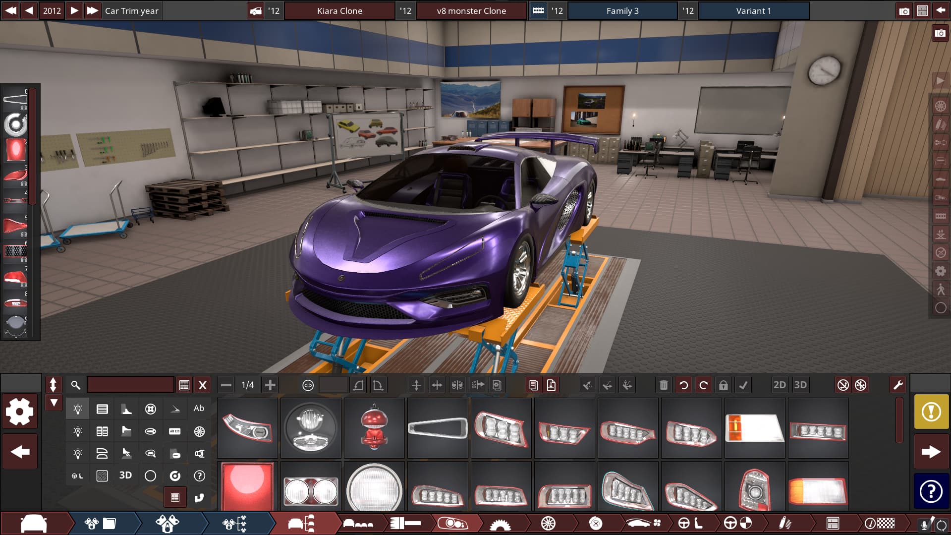 Скриншот игры Automation - The Car Company Tycoon Game