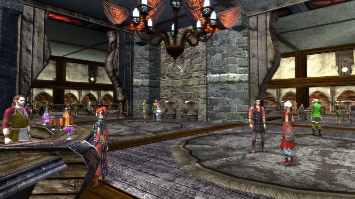 Игровой процесс Dungeons & Dragons Online