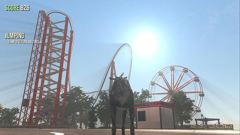 Игровой процесс Goat Simulator