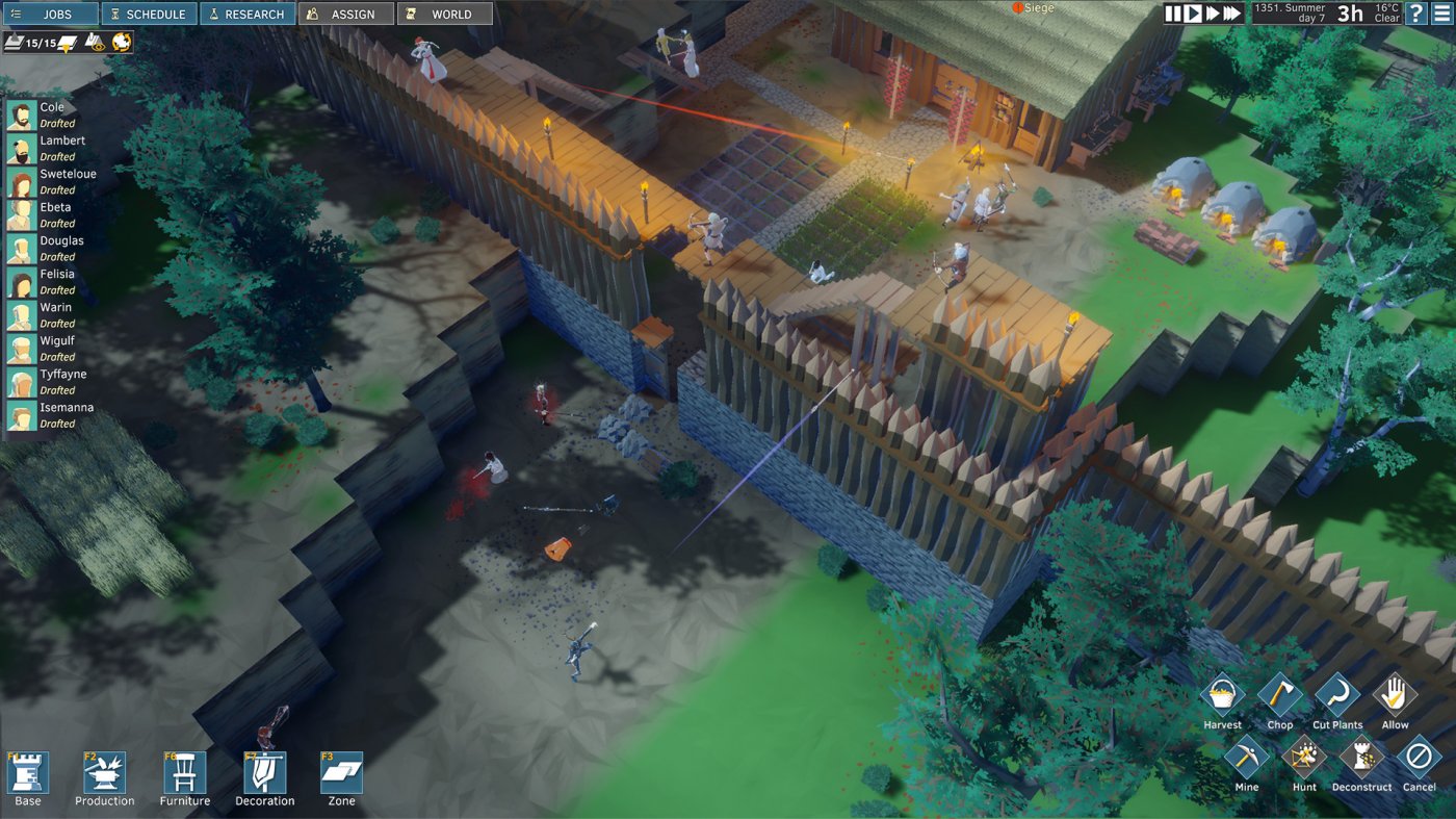 Игровой процесс Going Medieval