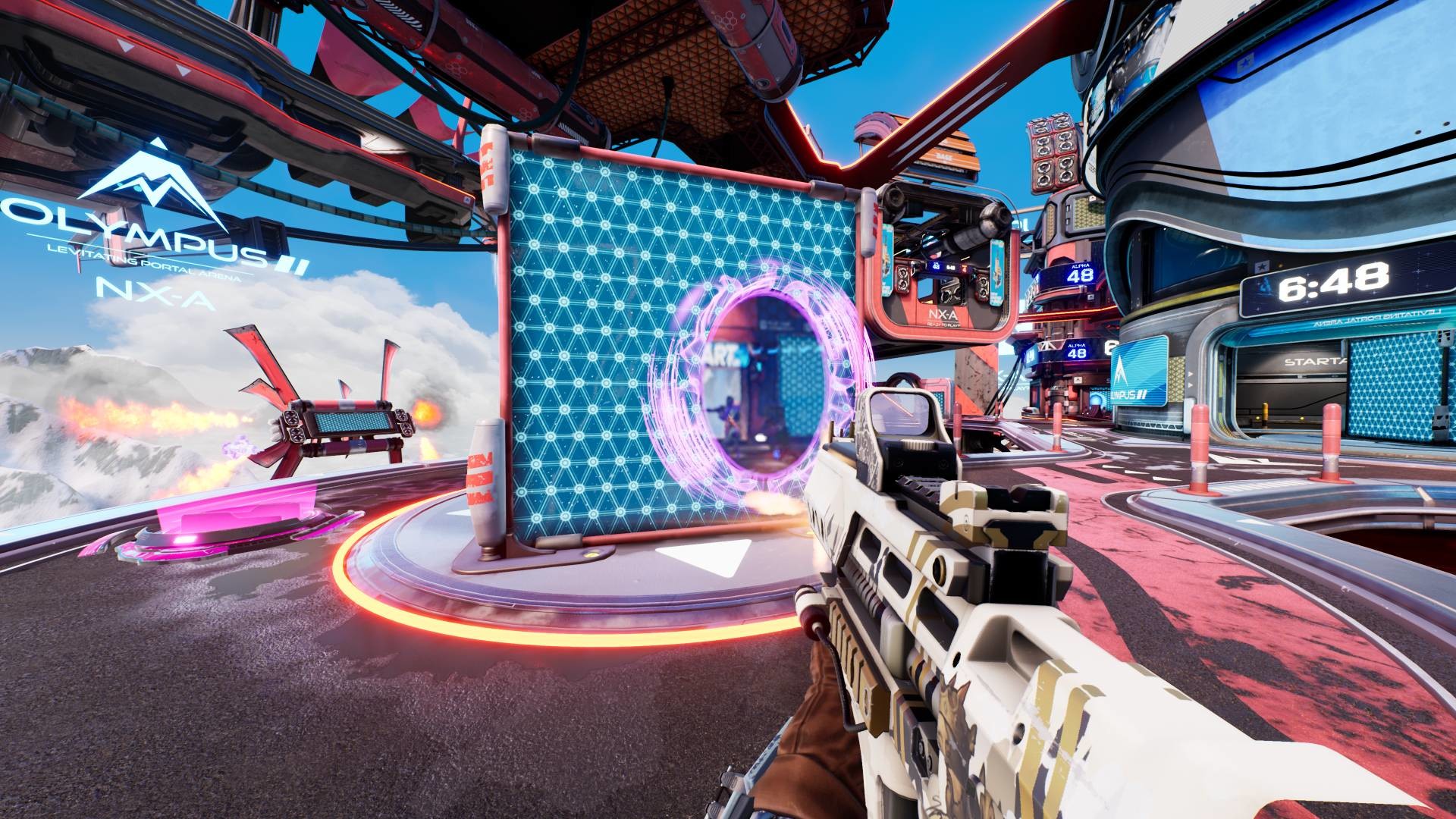 Геймплей Splitgate