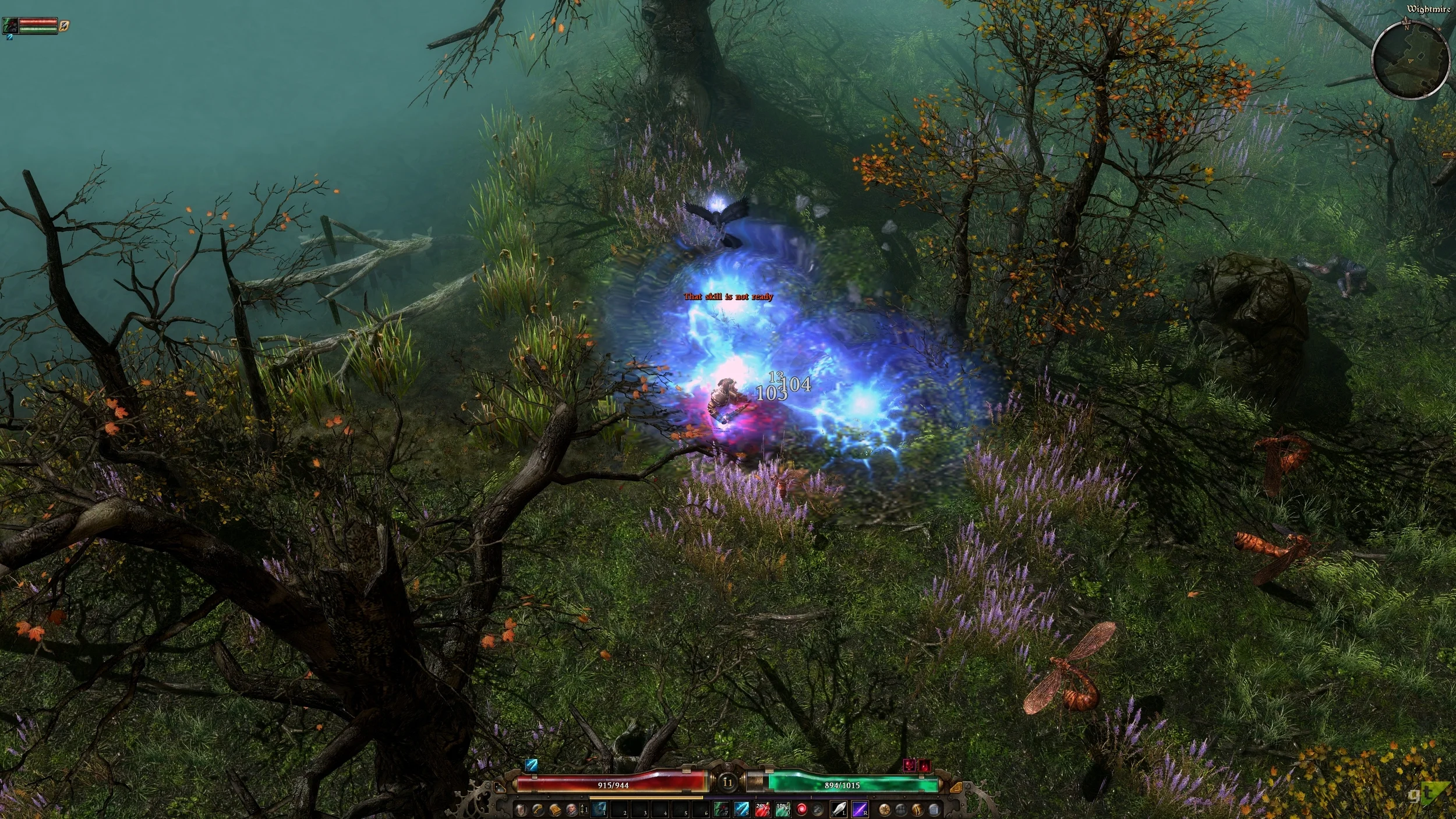 Бой в Grim Dawn