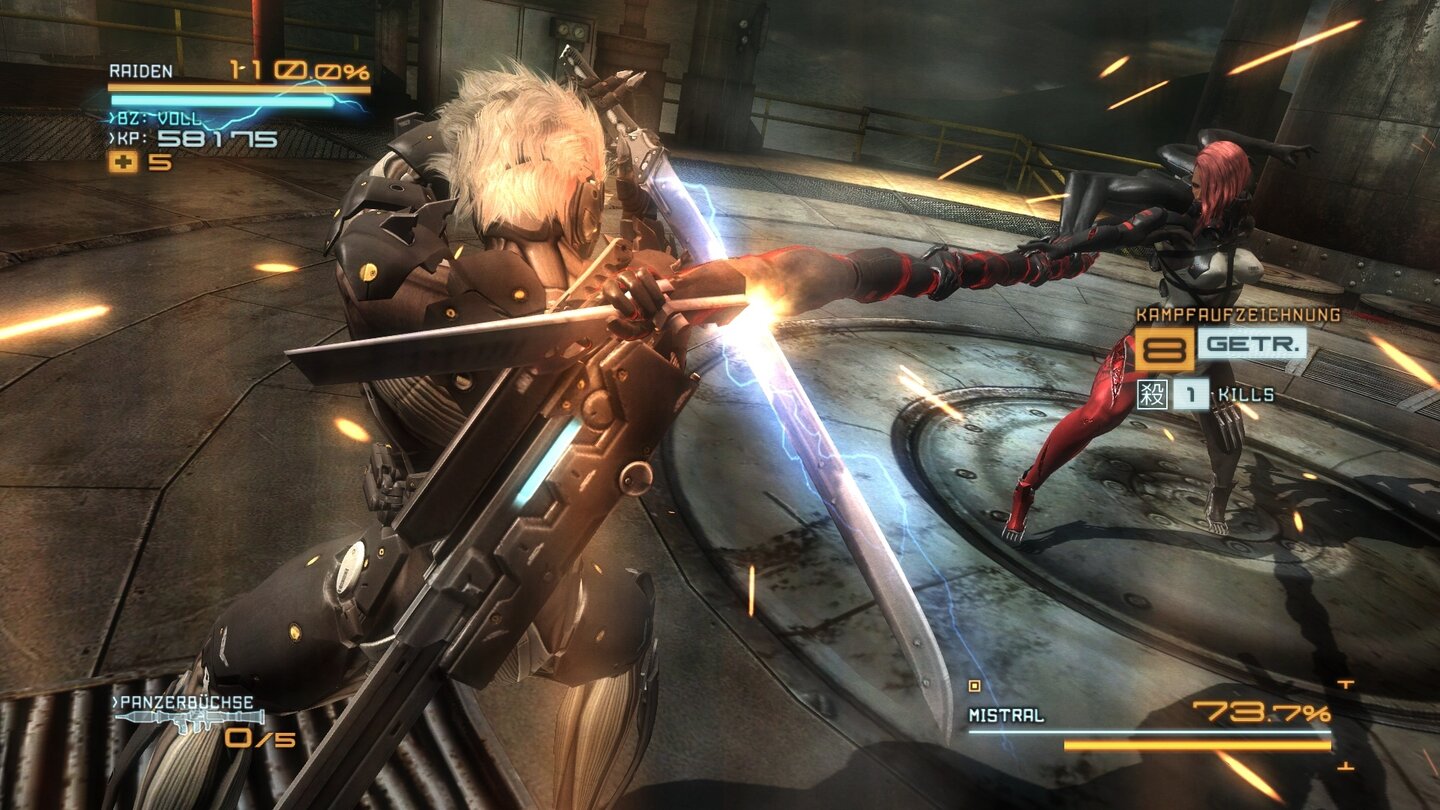 Геймплей Metal Gear Rising Revengeance