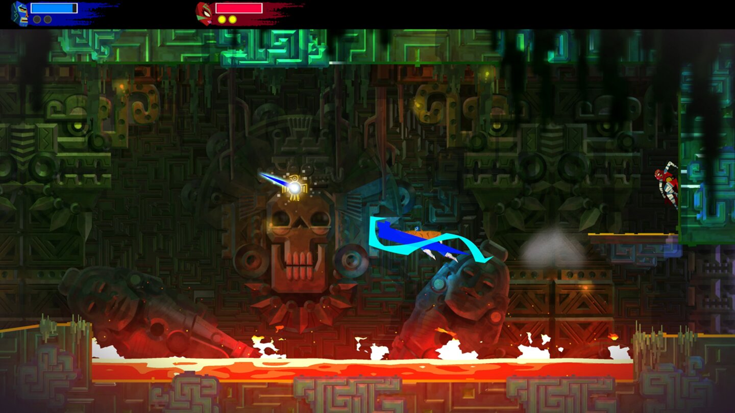 Геймплей Guacamelee 2