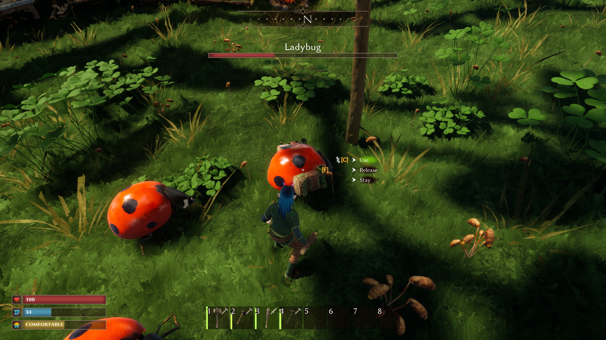 Геймплей Smalland: Survive the Wilds