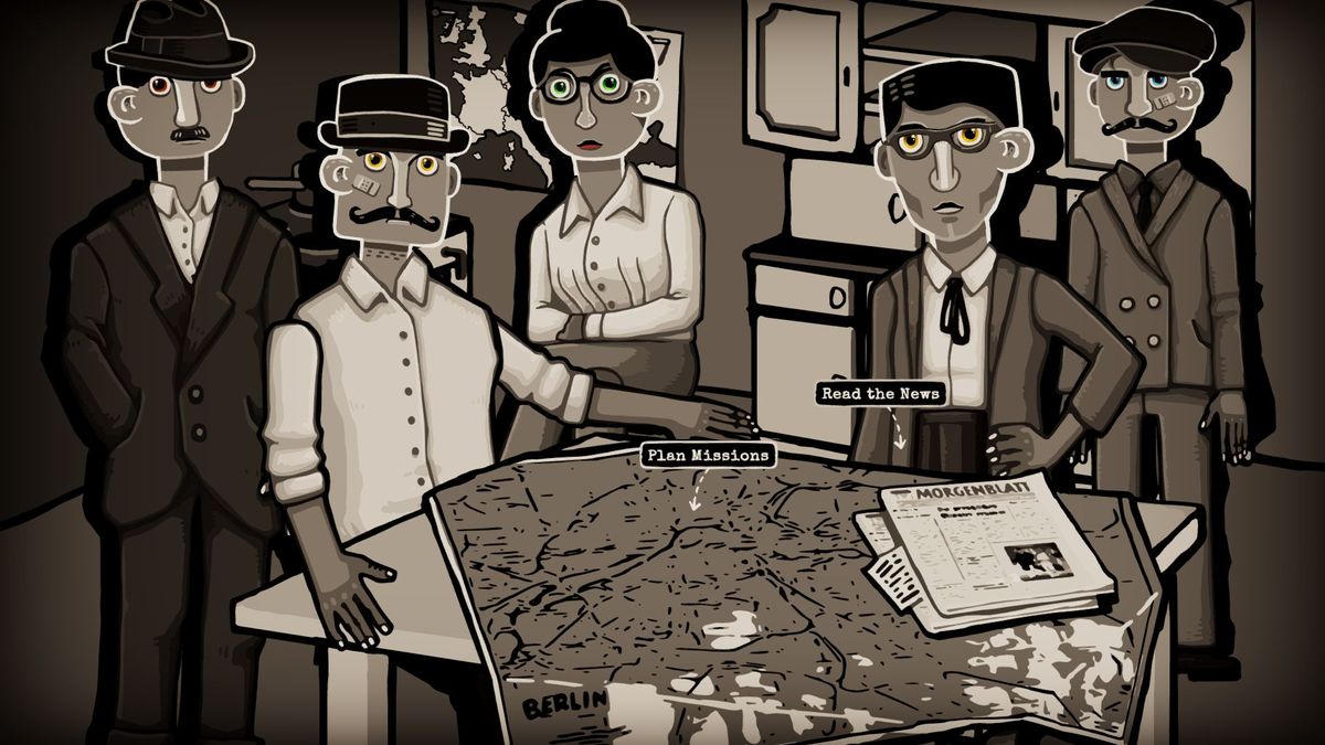 Игровой процесс Through the Darkest of Times
