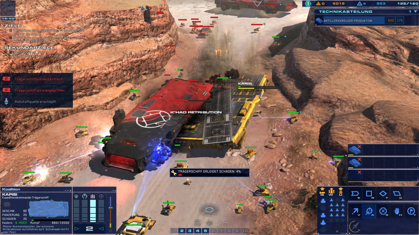 Геймплей Homeworld Deserts of Kharak