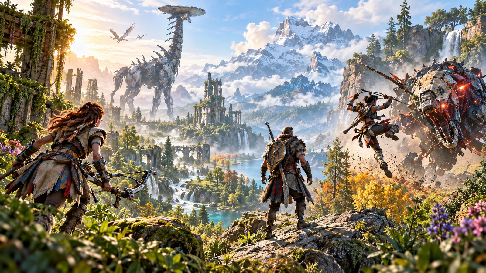Игры, похожие на Horizon Zero Dawn