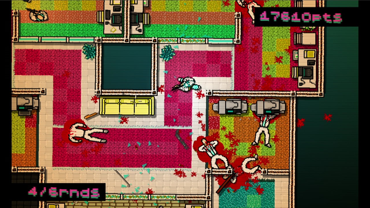 Геймплей Hotline Miami