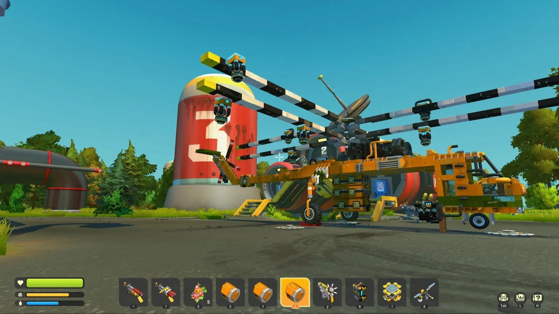 Скриншот игры Scrap Mechanic