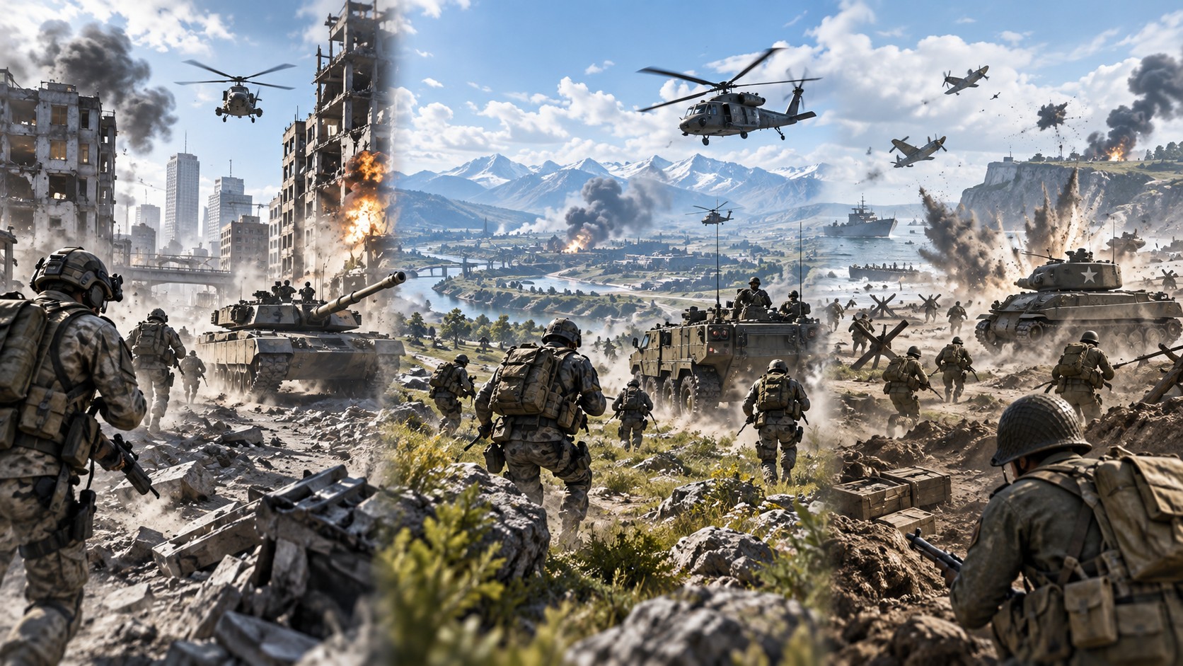 Игры, похожие на Battlefield