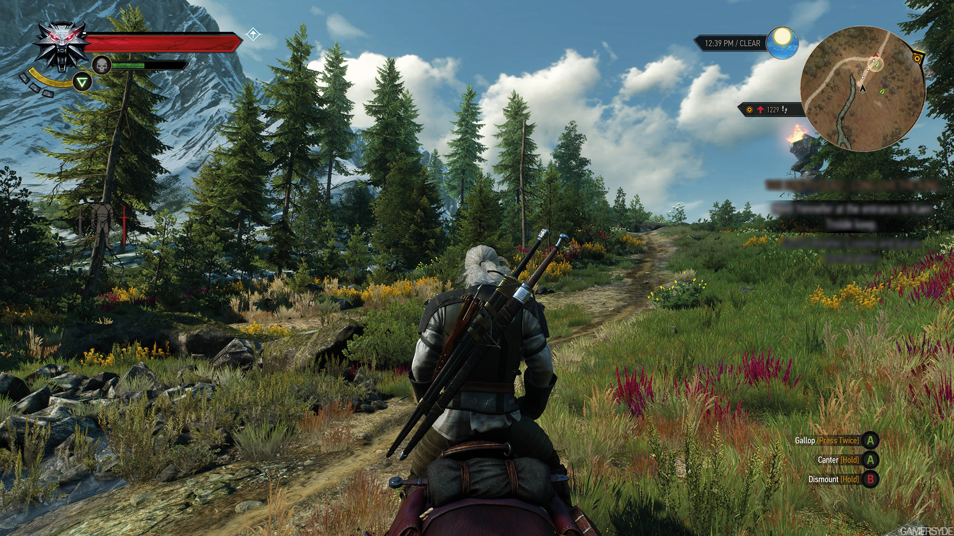 Геймплей The Witcher 3: Wild Hunt