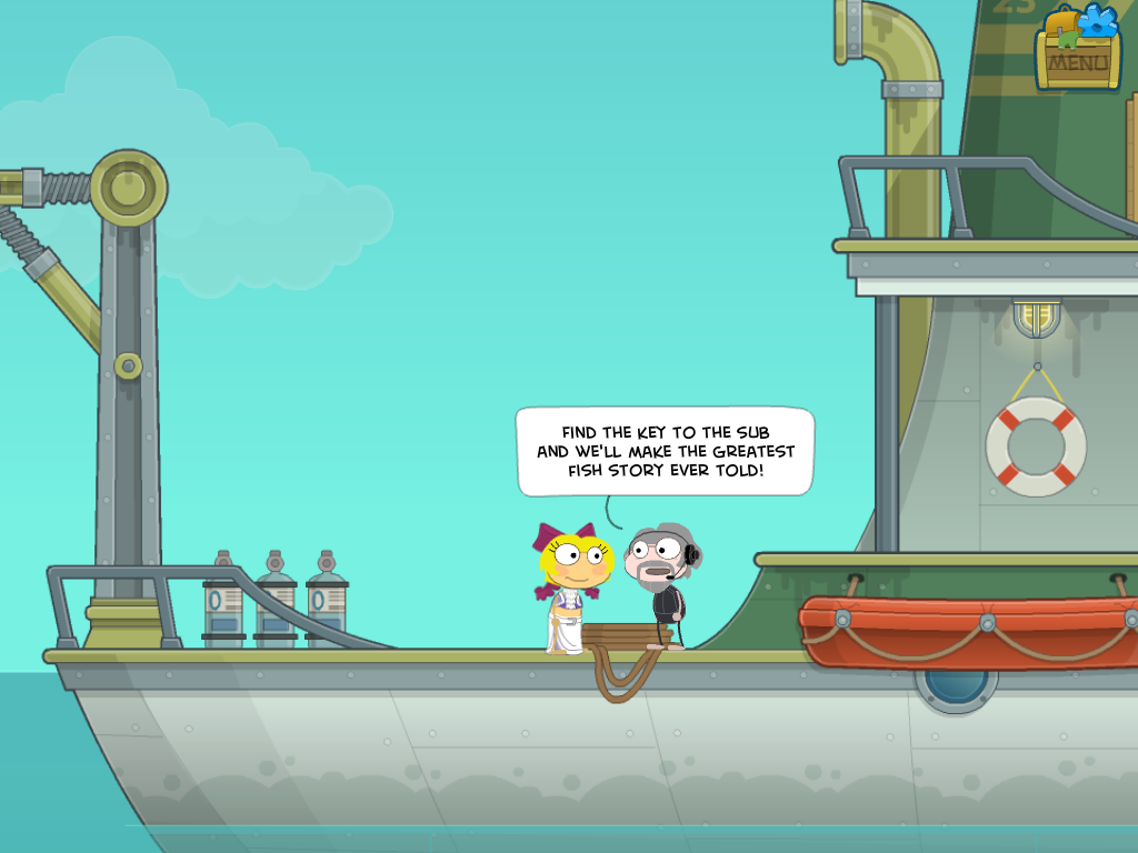 Игровой процесс Poptropica