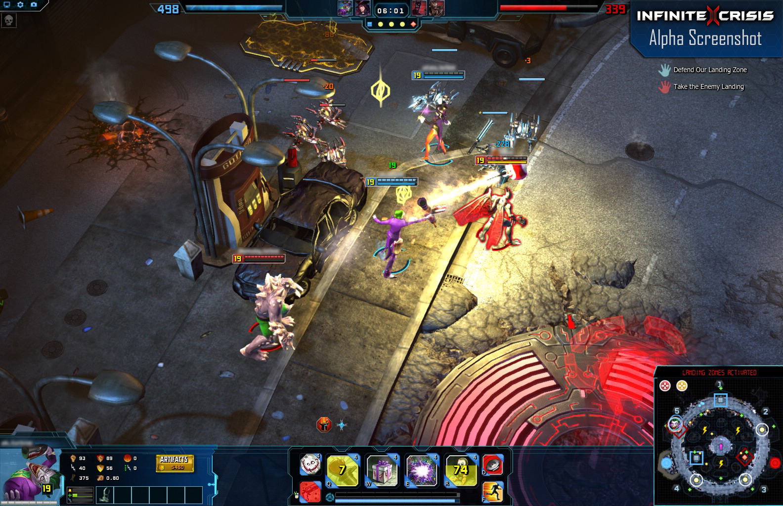 Геймплей Infinite Crisis