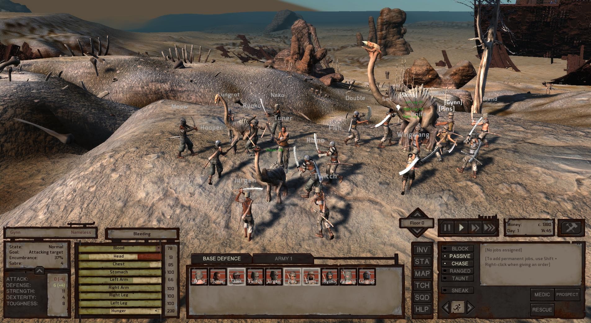 Kenshi — игровой процесс