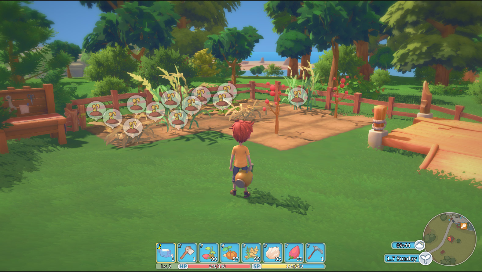 Геймплей My Time at Portia