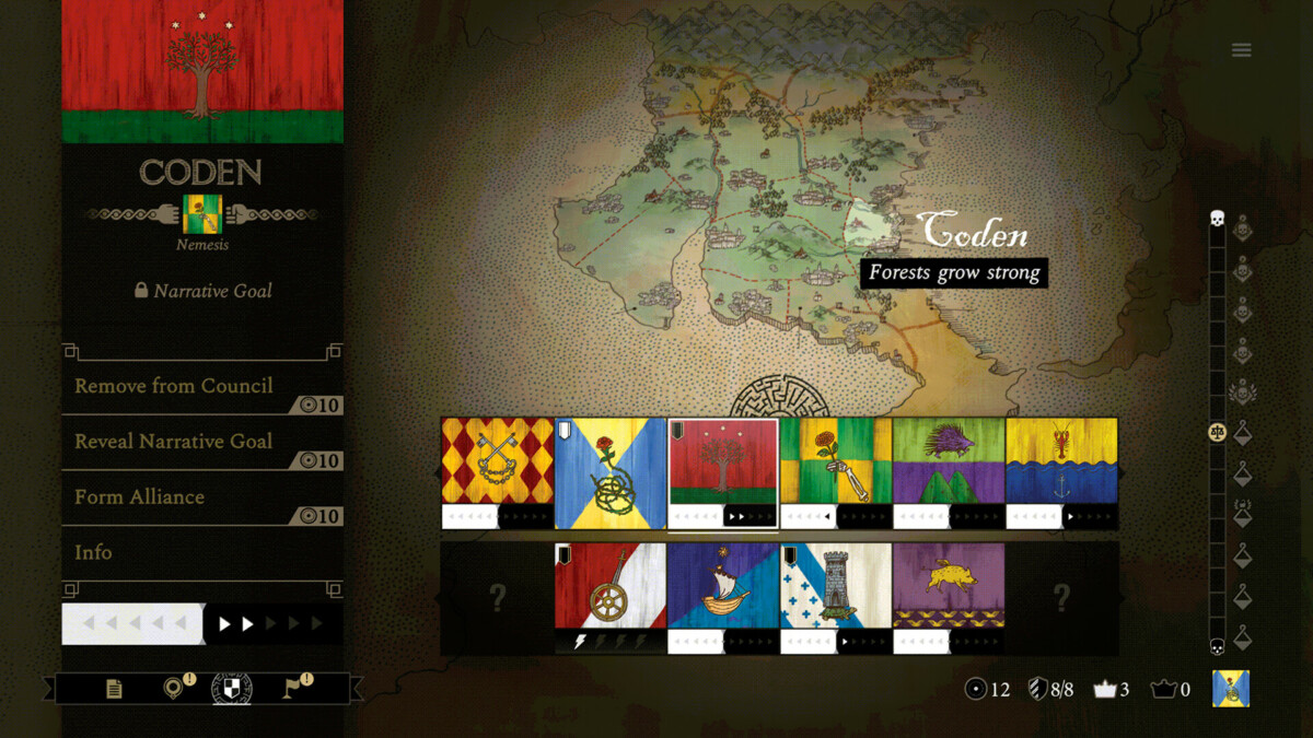Геймплей The King's Dilemma: Chronicles