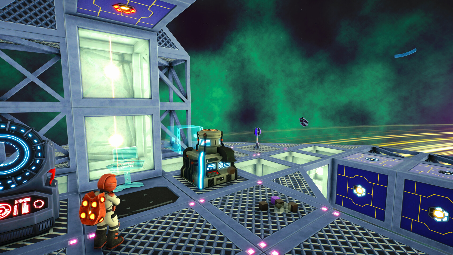 Скриншот игрового процесса Space Trash Scavenger