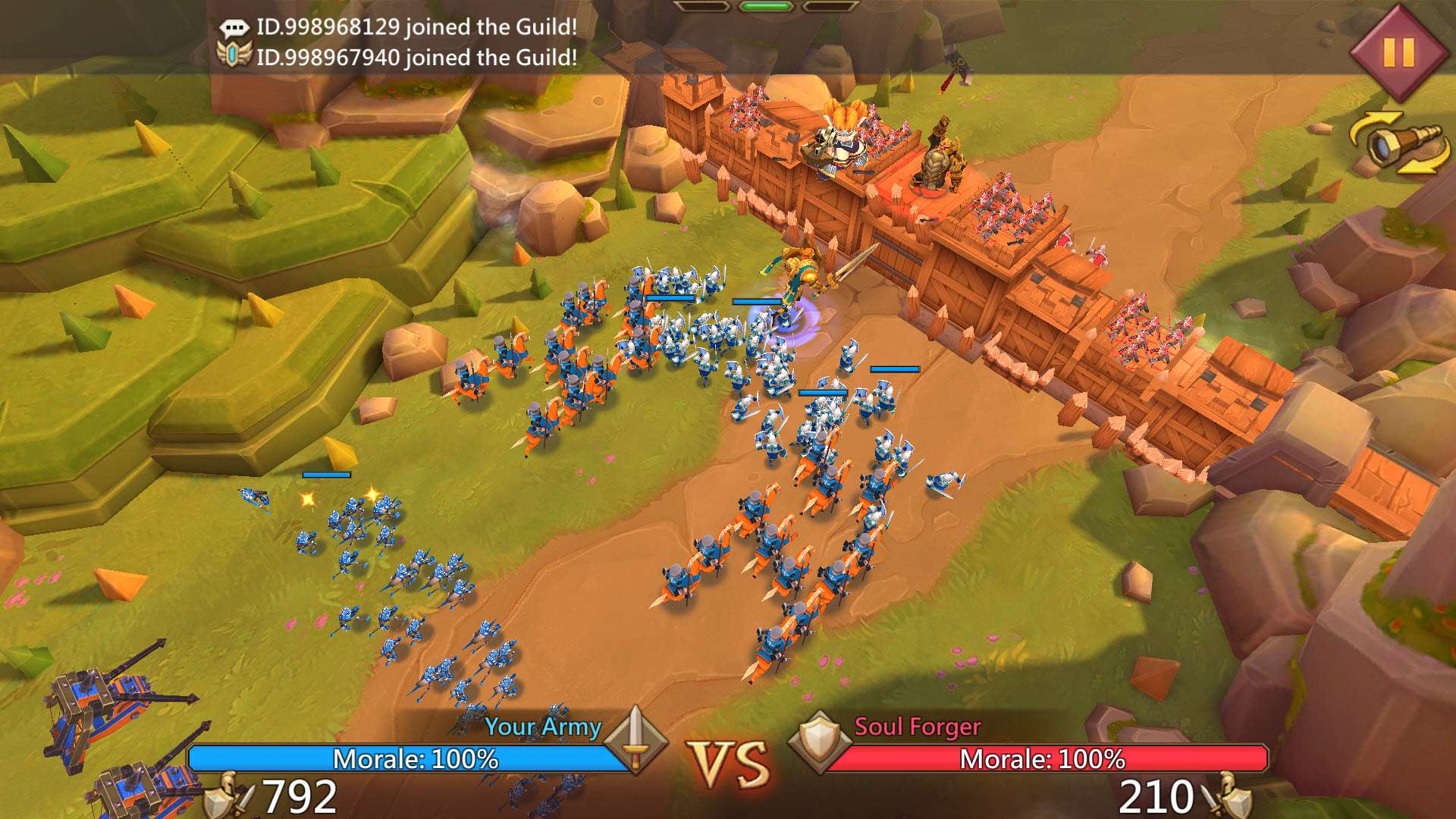 Lords Mobile — игровой процесс