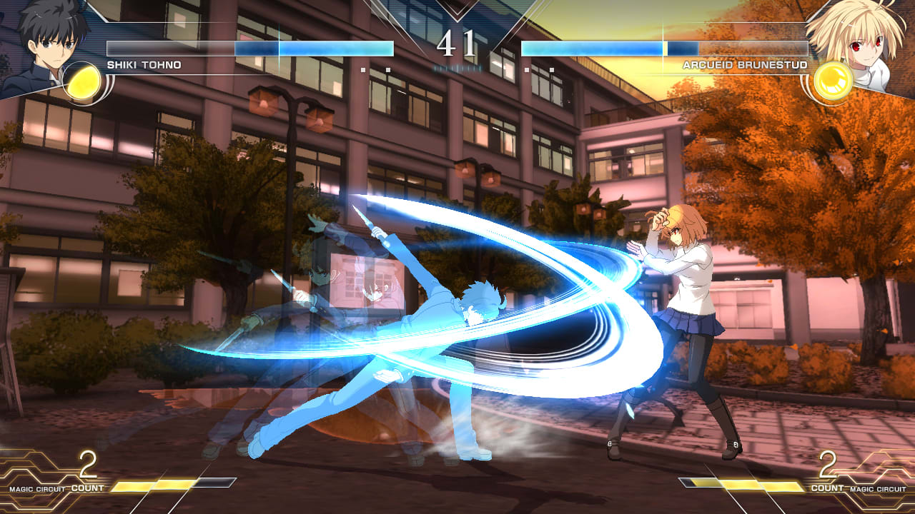Геймплей Melty Blood Type Lumina