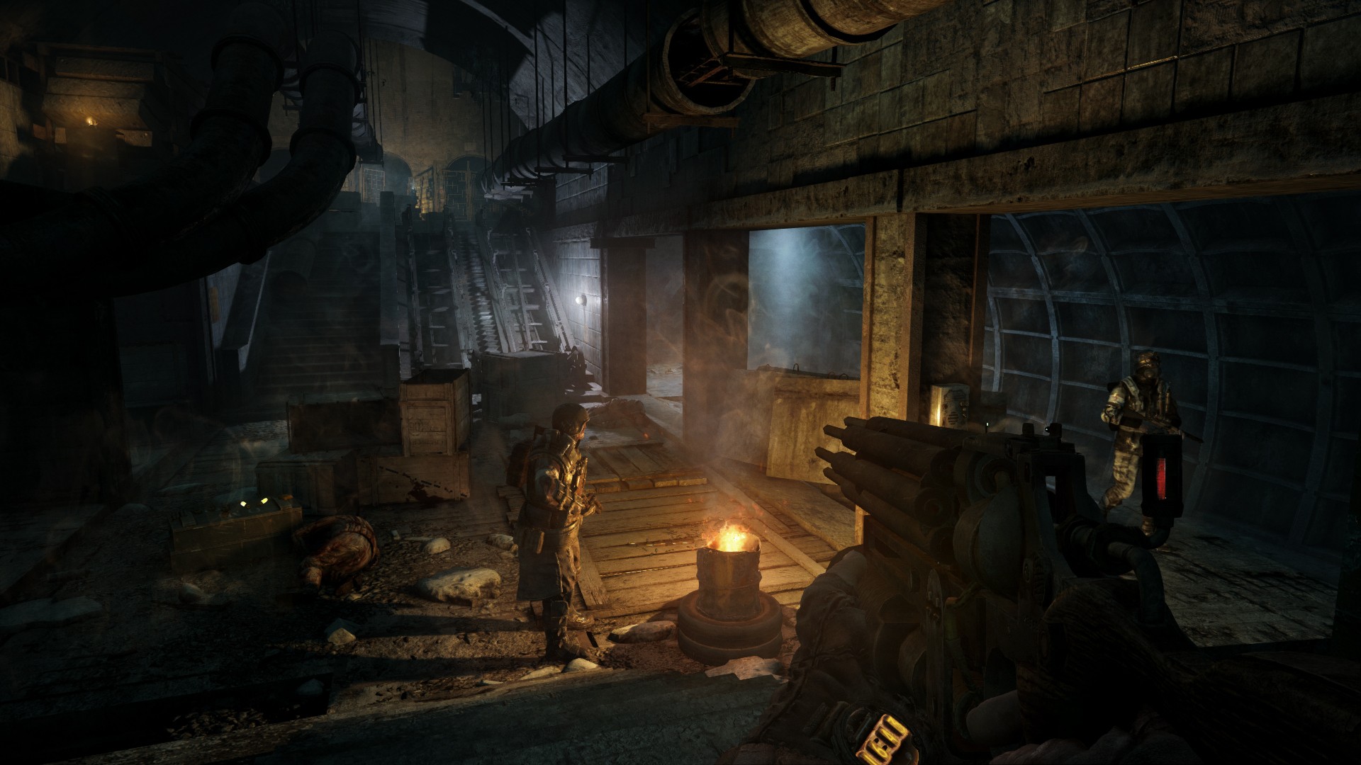 Геймплей Metro 2033 Redux