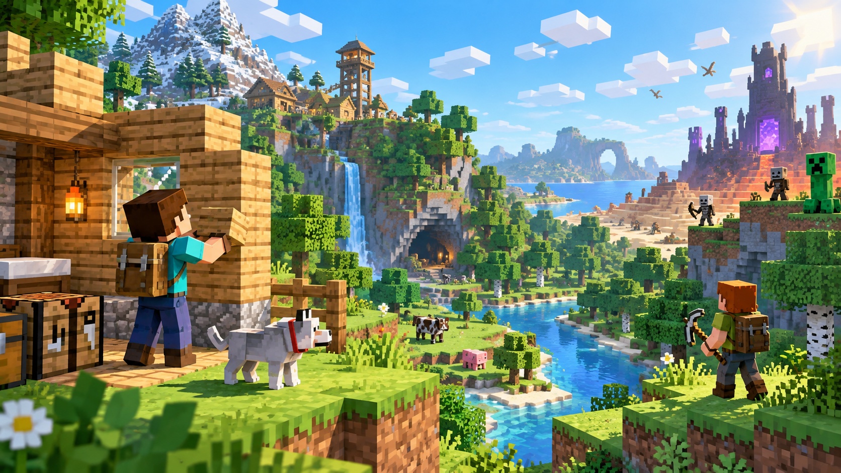 Игры, похожие на Minecraft на андроид
